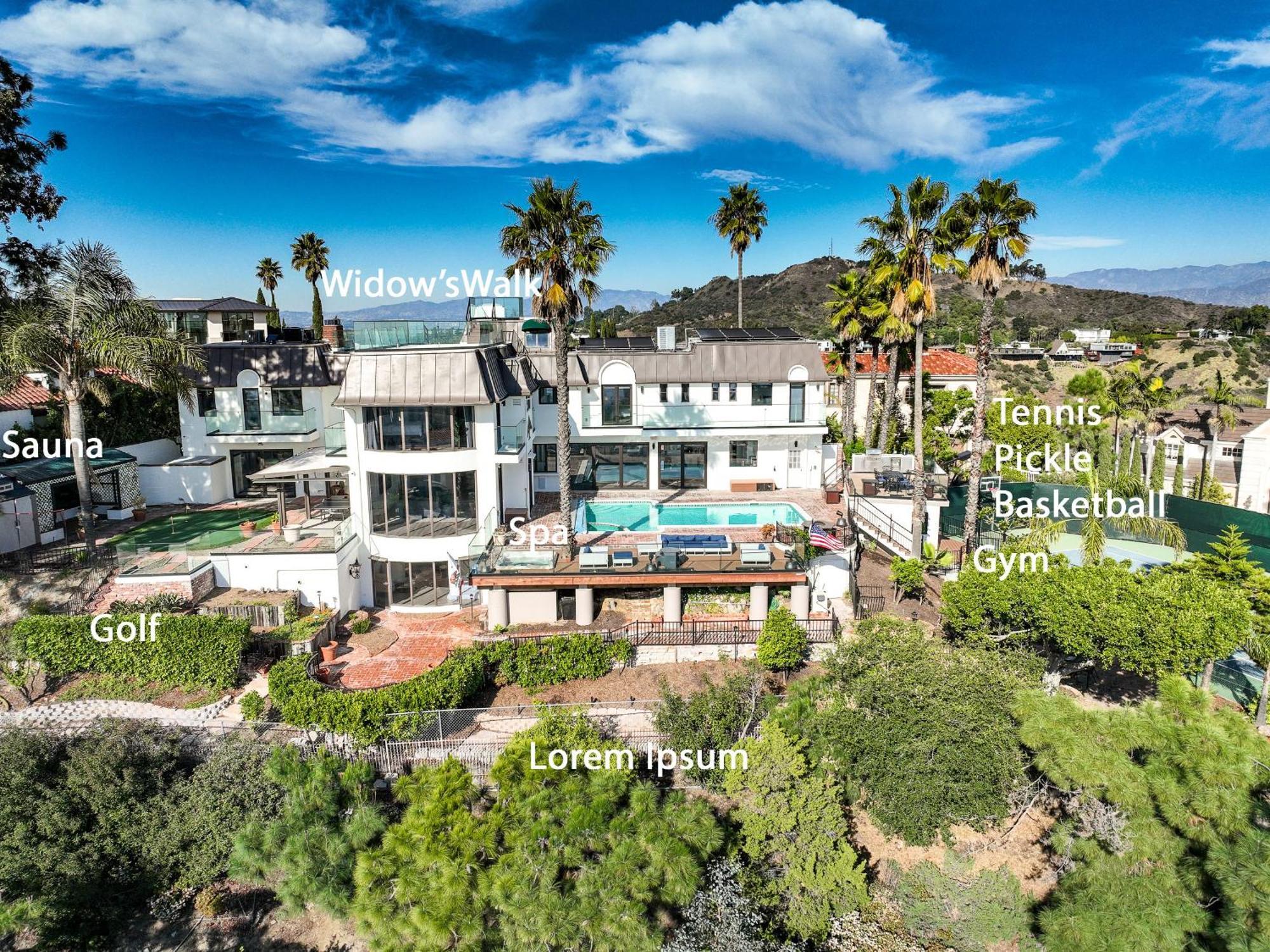 Le Chateau Los Angeles Eksteriør bilde